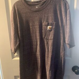 Carhartt Cameo Heathered Plum Short Sleeve Tee